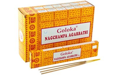 Goloka Nag Champa Räucherstäbchen