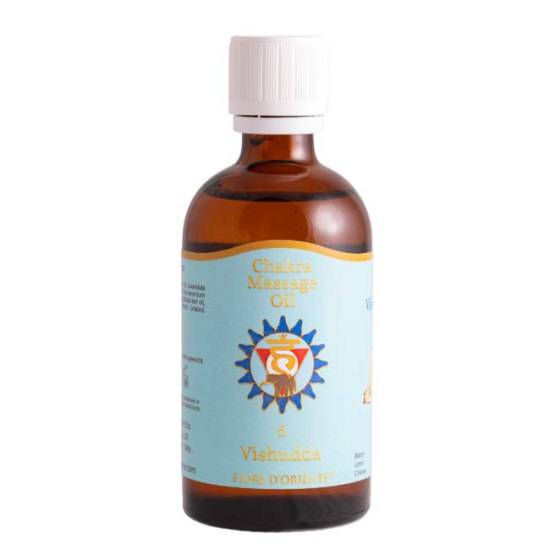Kehl-Chakra (Vishudda) Massage Öl 100 ml
