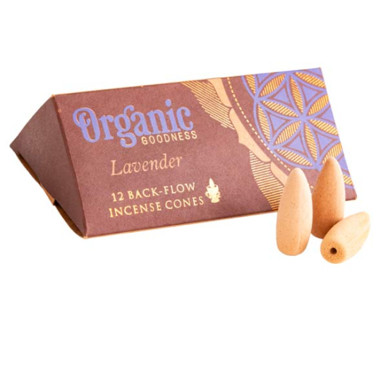 Organic Rückfluss Räucherkegel Lavendel