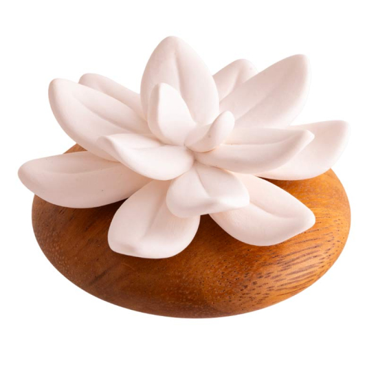 Duftstein Lotus aus Keramik (ohne Öl)