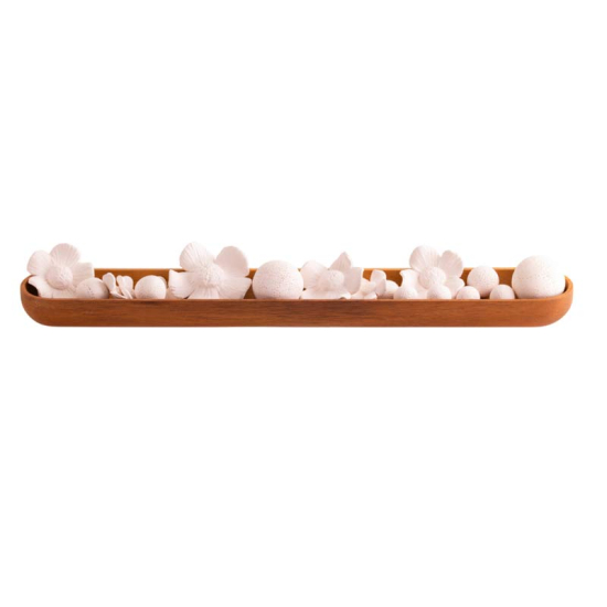 Duftstein Set Daisy aus Keramik (ohne Öl)