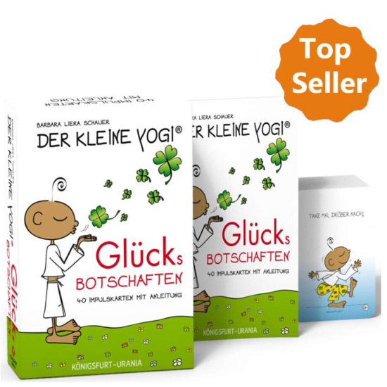 Glücksbotschaften - Set mit Booklet und 40 Impulskarten