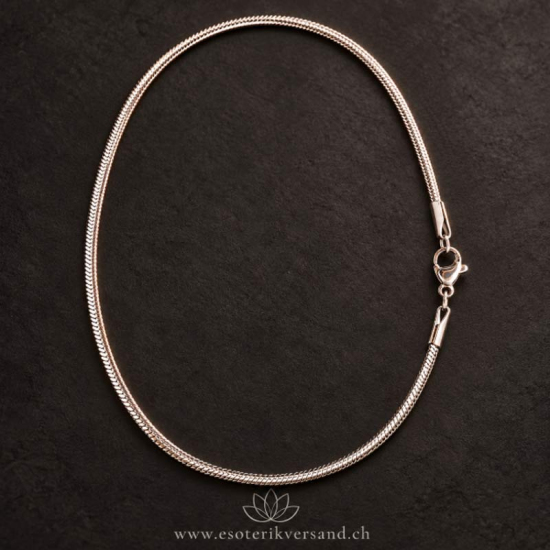 Schlangenkette Edelstahl 50 cm – 2 mm Stärke
