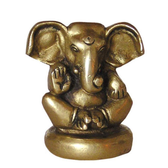 Ganesha aus Messing, 6cm