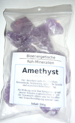 Trinkwassermineral - Amethyst