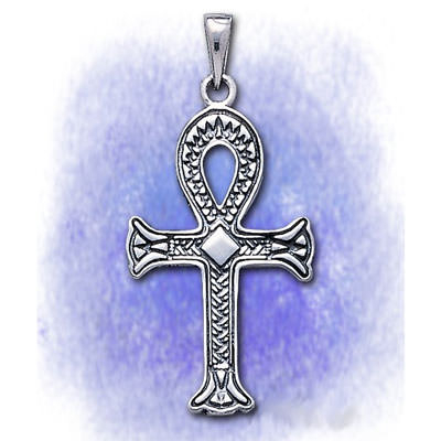 Anhänger -  Ankh aus 925-Silber