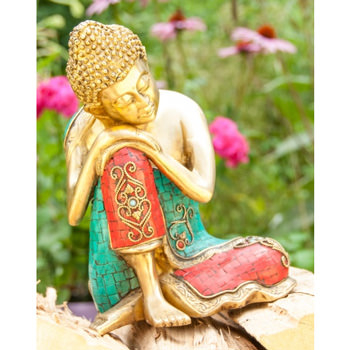 Ruhender Buddha, 25 cm