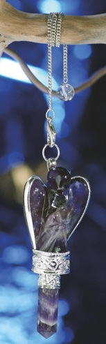 Engelpendel Amethyst