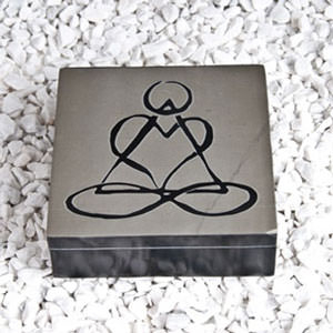 Herz Buddha Schatulle, gross