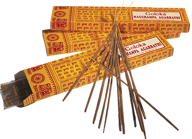 Goloka Nag Champa Räucherstäbchen