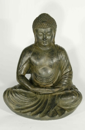Buddha im Lotussitz, 63 cm