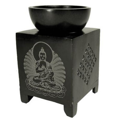 Duftlampe - Buddha meditierend