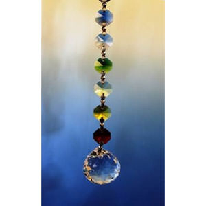 Suncatcher - Feng Shui Chakra Kristallkette