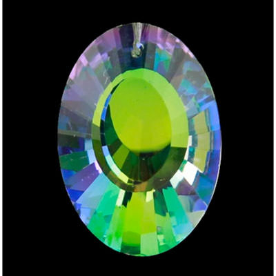 Regenbogen-Kristall Panorama perlmuttfarbig