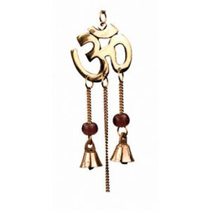 Glockenspiel Rudraksha mit OM an Kordel