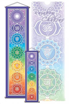 Chakra Wandbild, klein