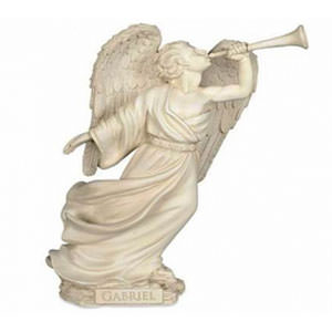 Engelstatue - Erzenegel Gabriel, 17,5 cm