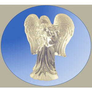 Engel aus Glass, 15 cm