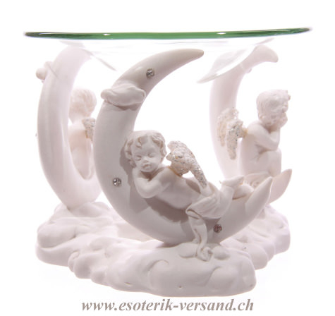 Duftlampe Engel im Mond