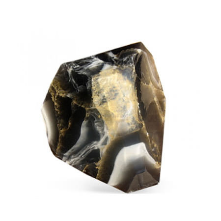 Schwarzer Onyx - Edelsteinseife