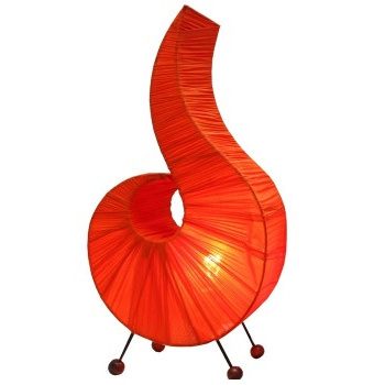 Leuchte Lara, 50 cm orange