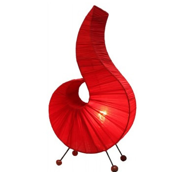 Leuchte Lara, rot, 50 cm