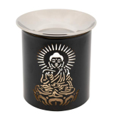 Räuchergefäss Buddha mit Edelstahl Schüsselchen