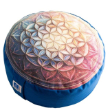 Meditationskissen Blume des Lebens