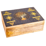 Magic Holzbox mit Baum des Lebens