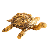Schildkröte hochwertiges Kunstobjekt, Messing