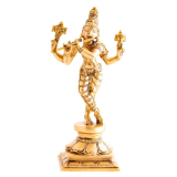 Krishna aus Messing, 18cm