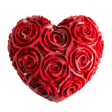 Rosenherz Speckstein, mittel