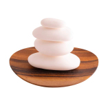 Duftstein Set Stone Balance aus Keramik (ohne Öl)
