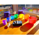 SET - Chakra - Kristallklangschalen 432 Hz Basis