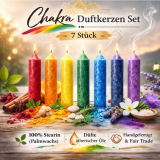 Chakra Duftkerzen Set – 7 Stück