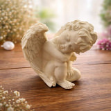 Schlafender Engel Figur – Schutzengel Deko Statue, 10cm