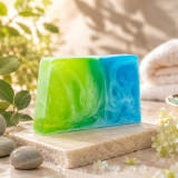 Handgemachte Naturseife Freshness 80g – Erfrischende Wellnesspflege mit belebendem Frischeduft