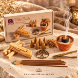 Palo Santo Räucherset mit Zubehör & Lebensbaum-Talisman