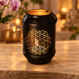 Laterne Blume des Lebens aus Eisen – 12,5 cm