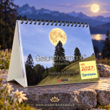 Romanus Gesundheitsmond Aufstellkalender 2027 – Mondwissen für jeden Tag