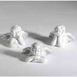 Engel Festivo, 3er SET, 12 x 8 x 7cm