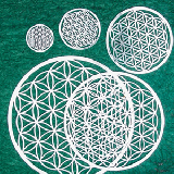 Blume des Lebens aus Acryl 6 cm