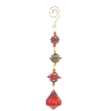 Dekorationshänger Ornament, bunt, 20 cm