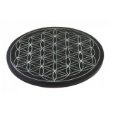 Räucherstäbchenhalter - Blume des Lebens, 10 cm