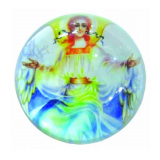 Halbkugel als Briefbeschwerer - Engel