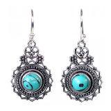 Ohrhänger Bohemian aus Messing silberfarbig