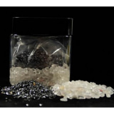 Bergkristall - Hämatit Mischung, 250 g