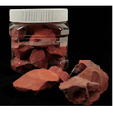 Jaspis rot Edelsteinchips, in Dose, 600 g