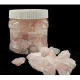 Rosenquarz Mini Edelsteinchips, in Dose, 650 g