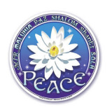 Fensterbild Lotus des Friedens